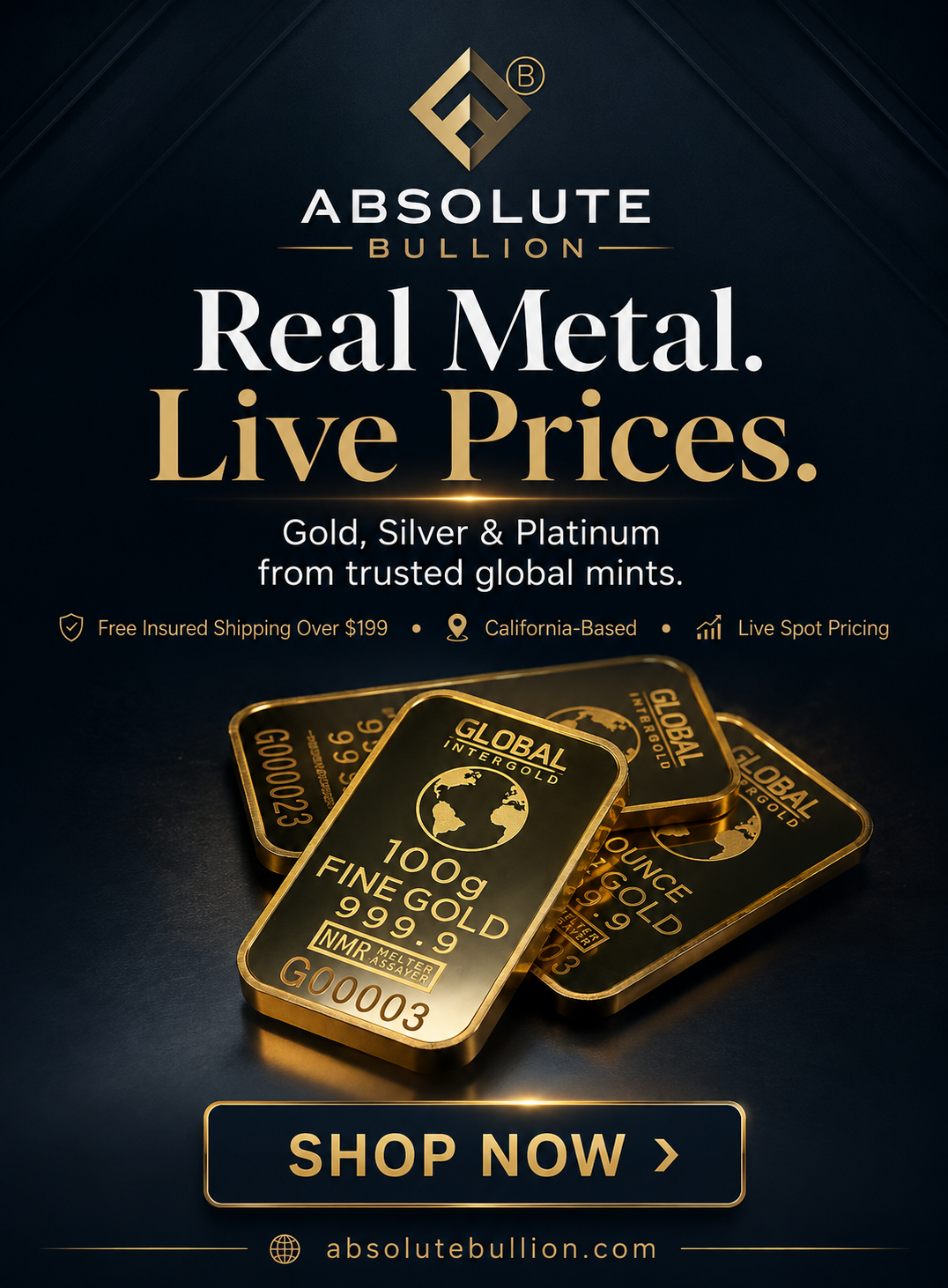 Absolute BUllion Vertical Ad