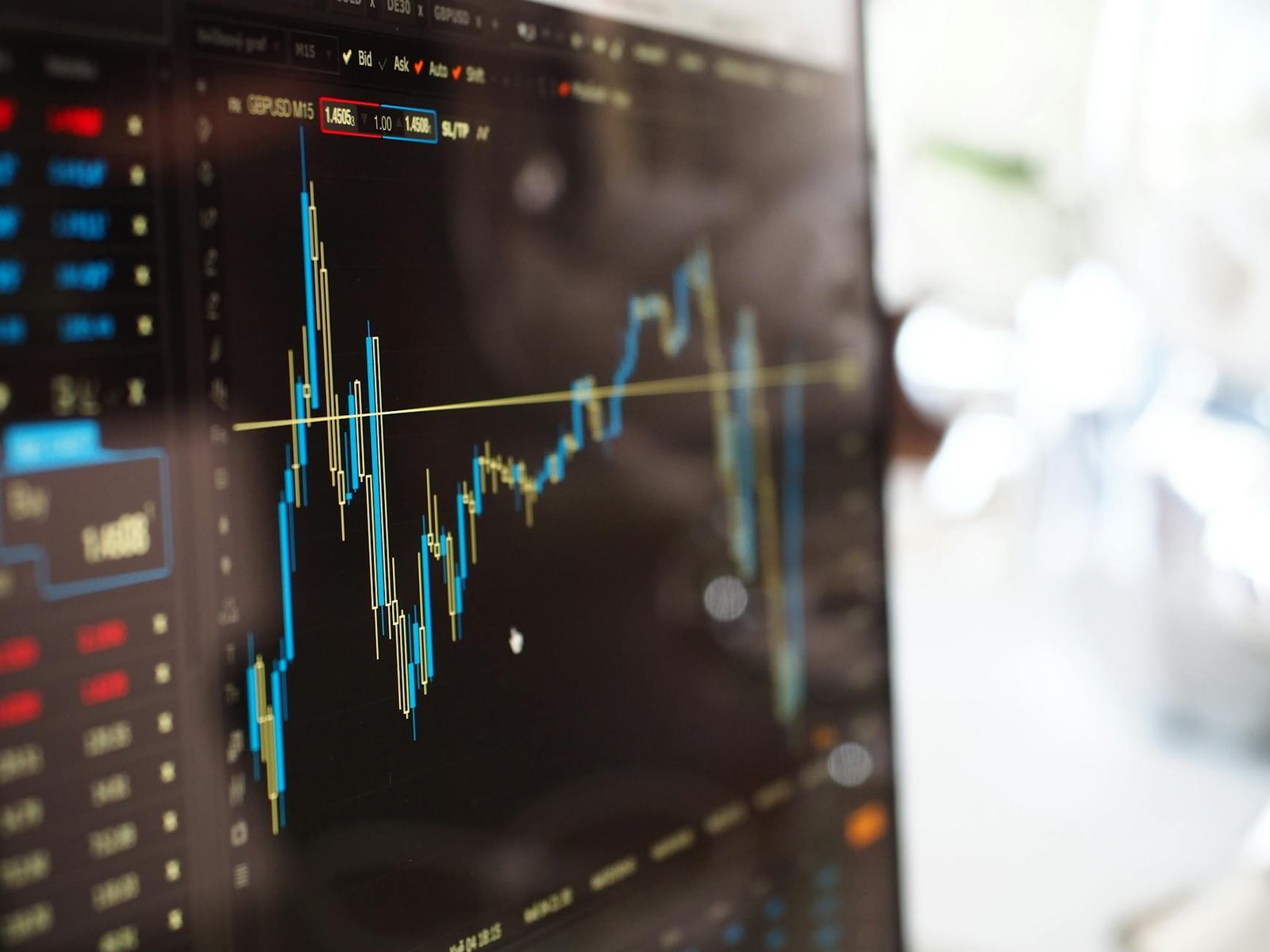 stock exchange trading floor — financial news