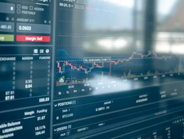 stock exchange trading floor — financial news