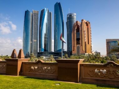 abu dhabi skyline financial district — financial news