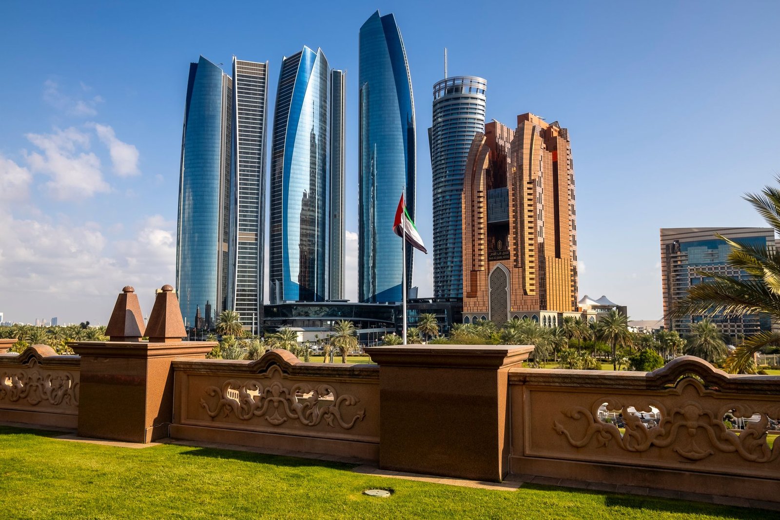 abu dhabi skyline financial district — financial news