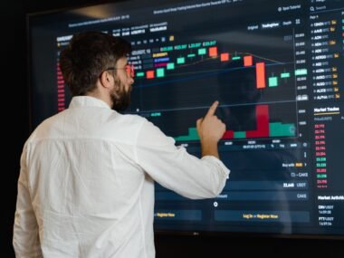 stock exchange floor — financial news
