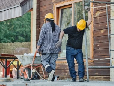 construction workers job site — financial news