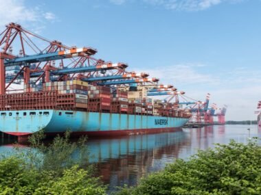 container ships port cargo — financial news