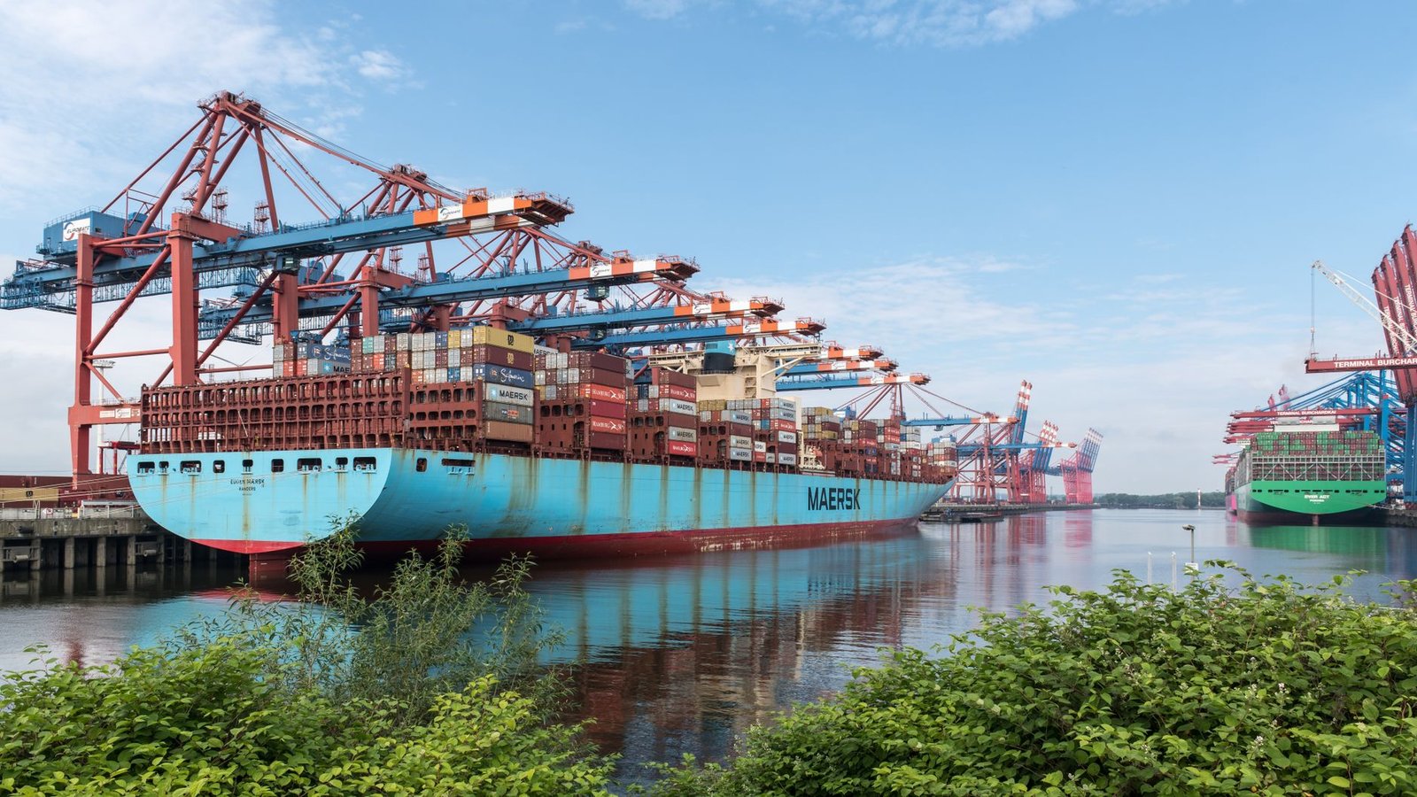 container ships port cargo — financial news