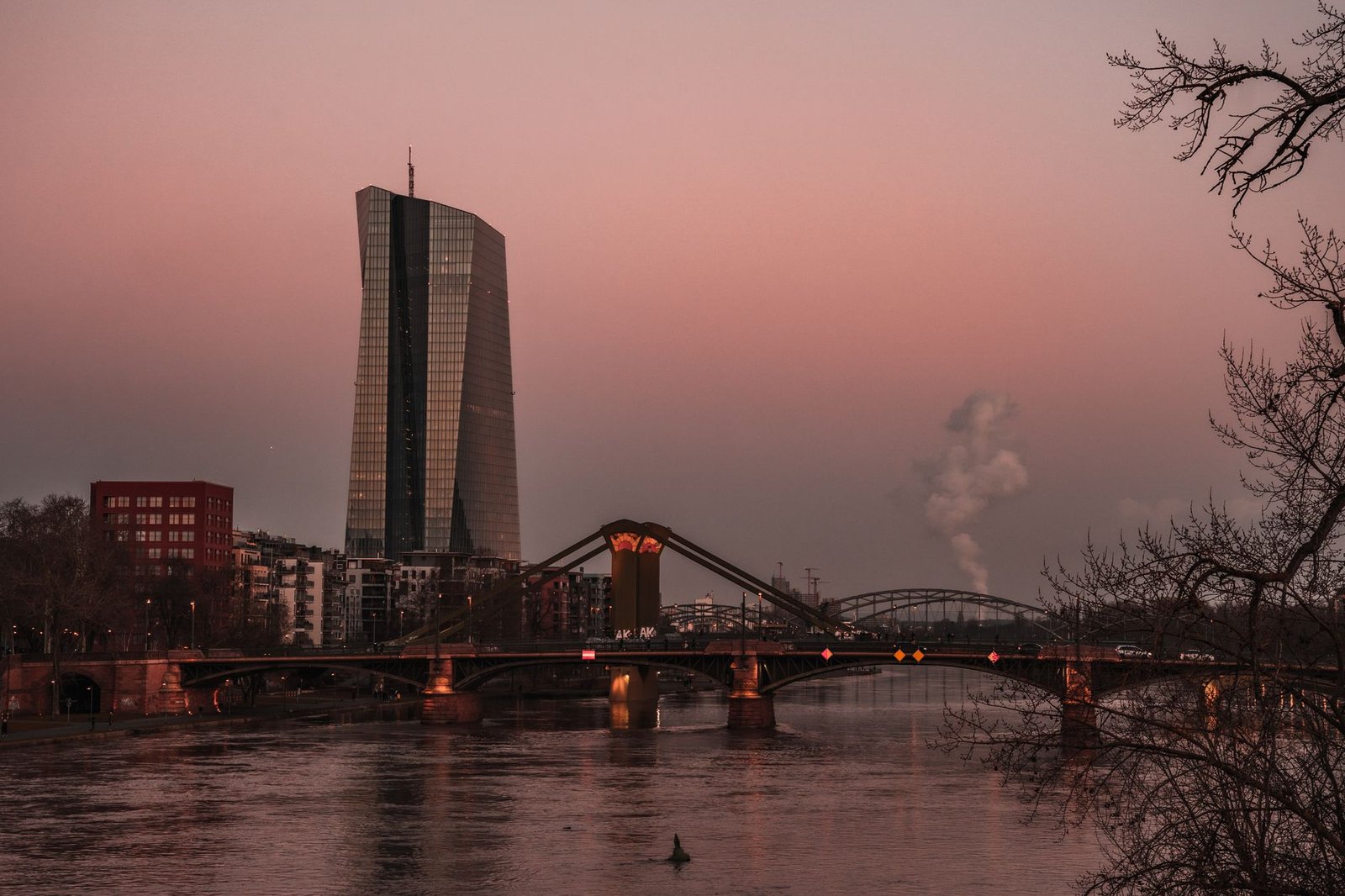 european central bank building — financial news
