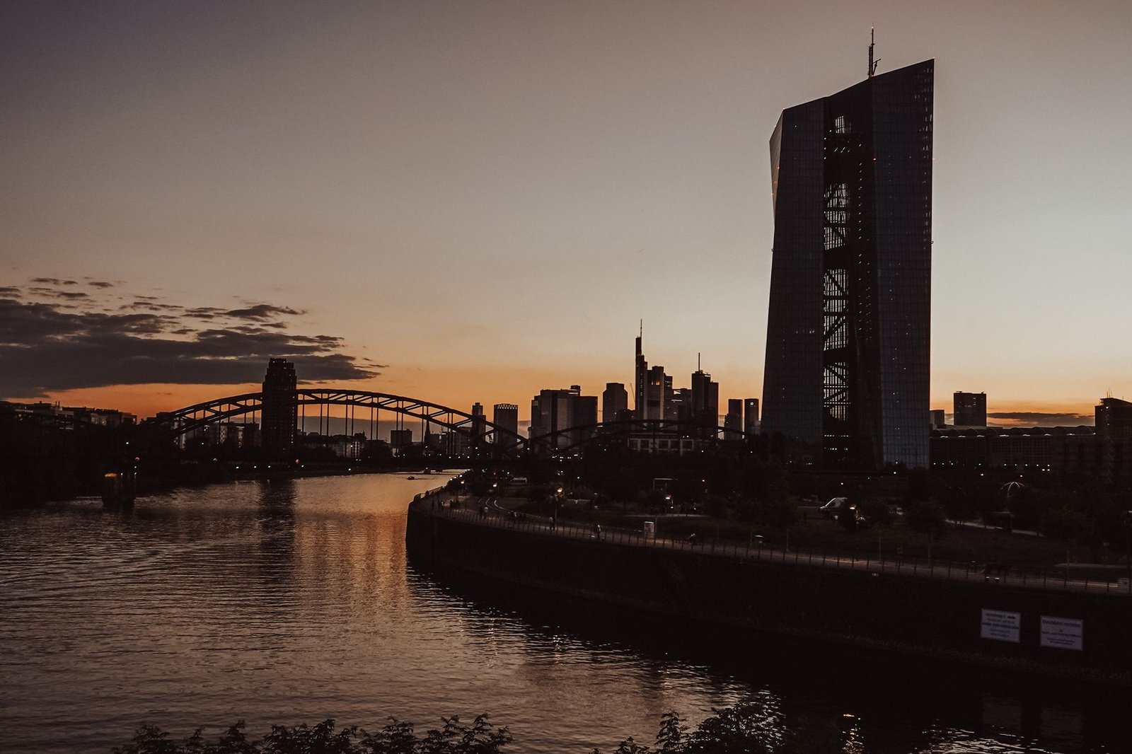 european central bank building — financial news