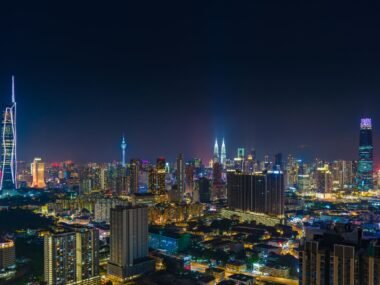kuala lumpur skyline — financial news