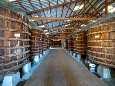 oil barrels storage facility — financial news