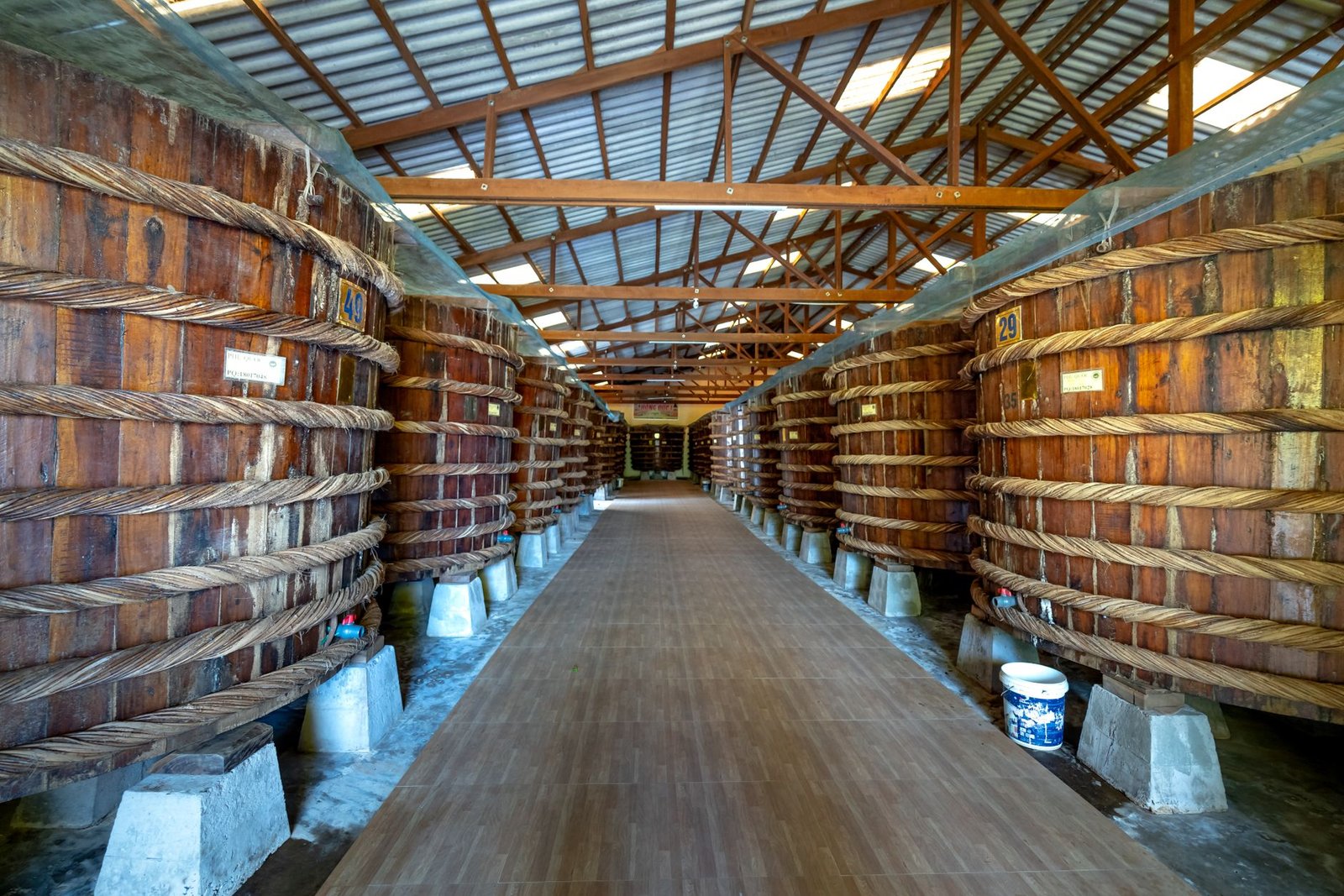 oil barrels storage facility — financial news