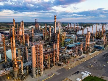 oil refinery industrial — financial news