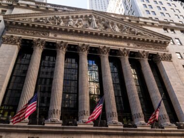 stock exchange floor — financial news