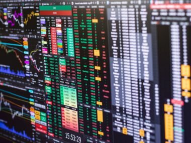 stock exchange trading floor — financial news