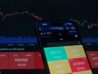 stock exchange trading floor — financial news