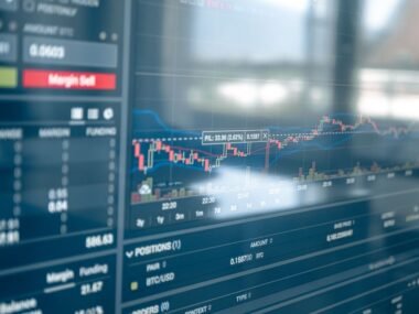 stock exchange trading floor — financial news
