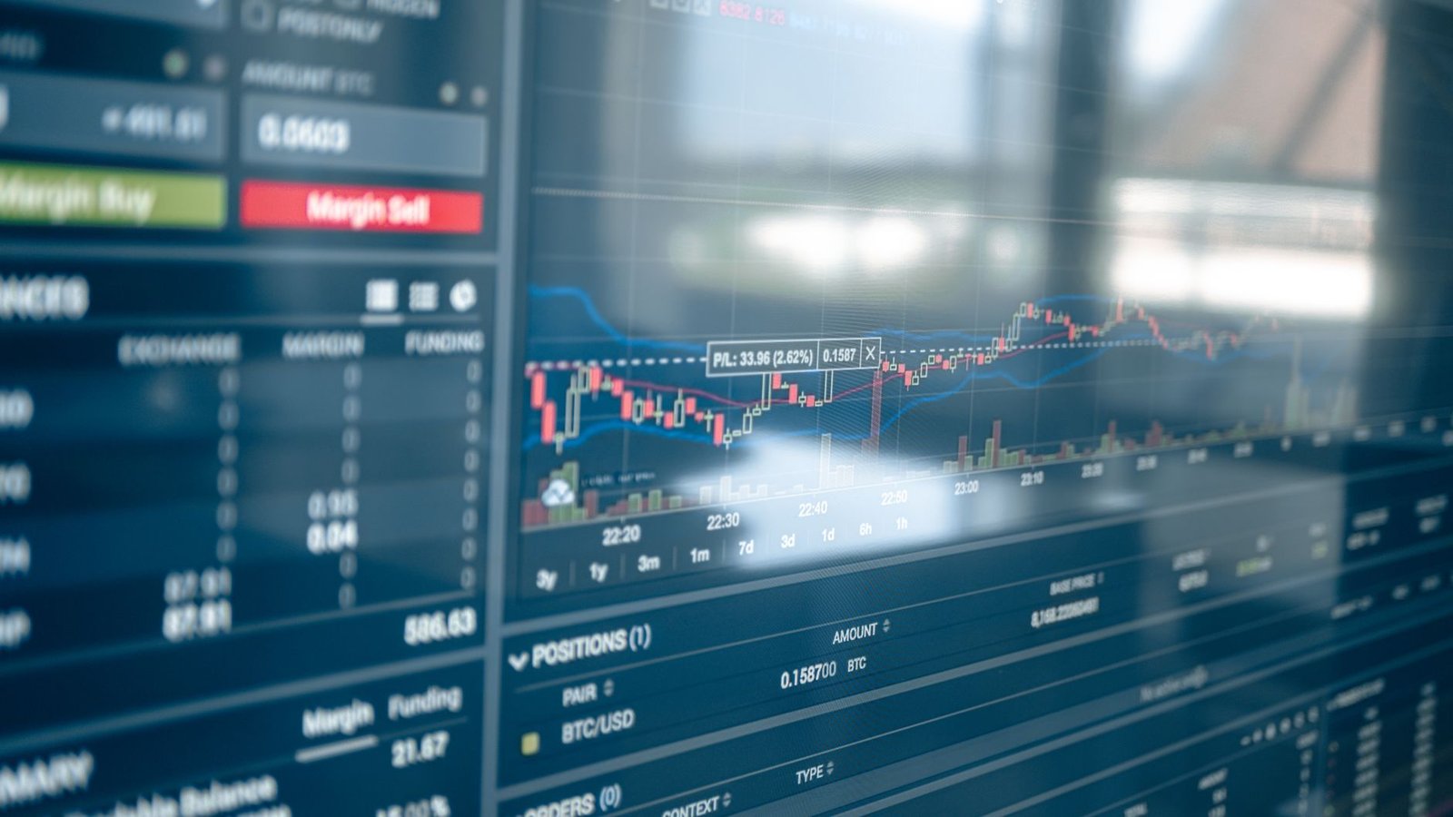 stock exchange trading floor — financial news