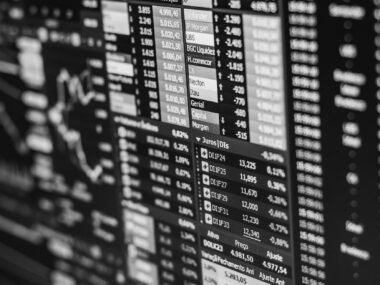 stock exchange trading floor — financial news