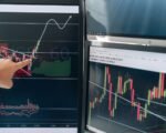 stock market screens — financial news