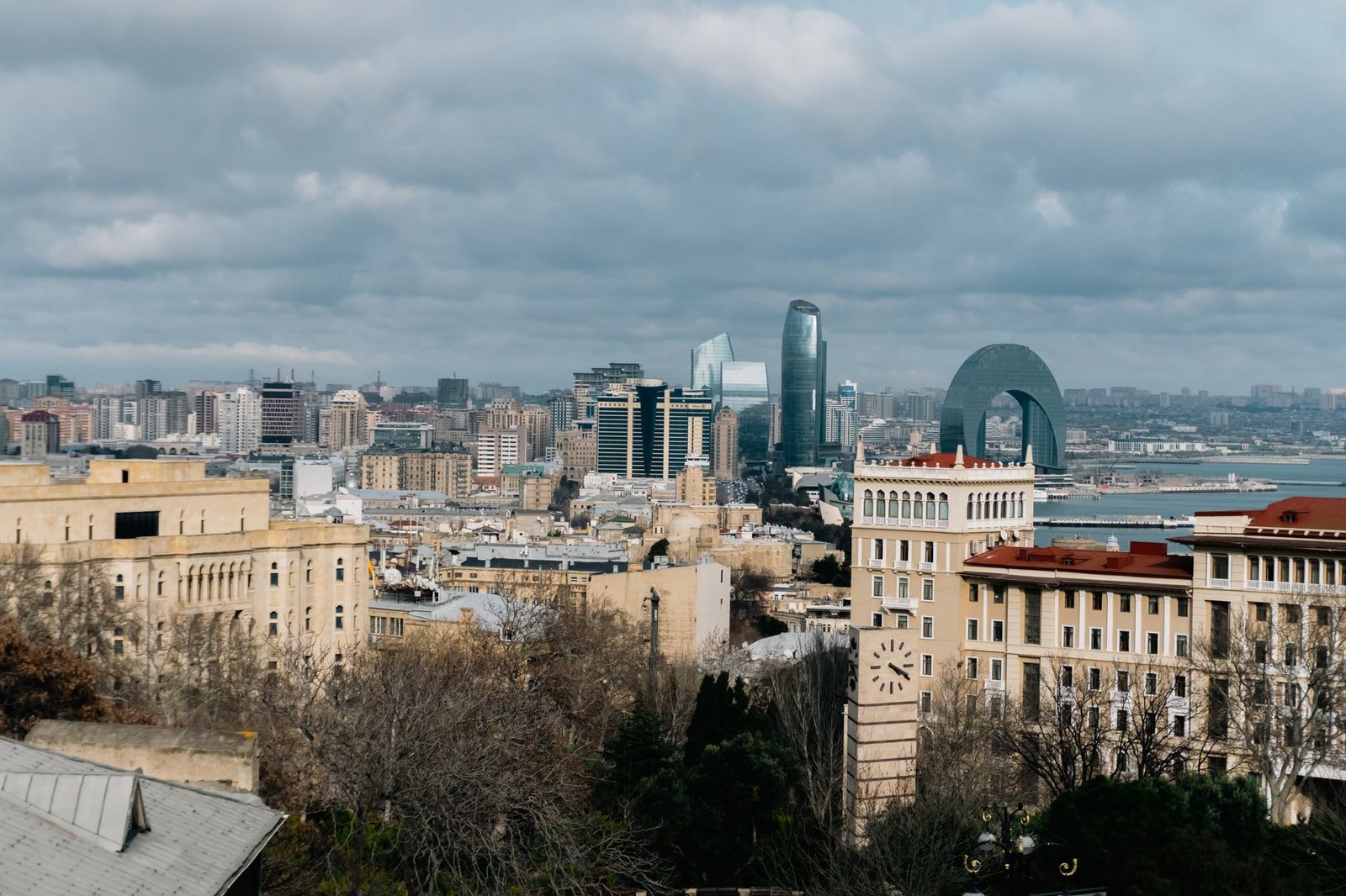 baku azerbaijan skyline — financial news