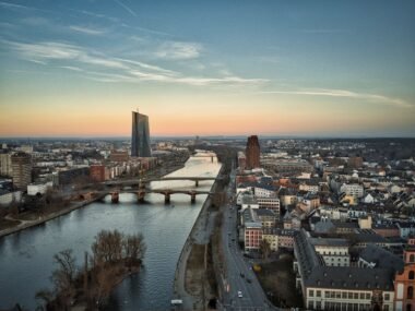 european central bank building — financial news