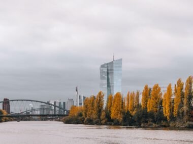 european central bank building — financial news