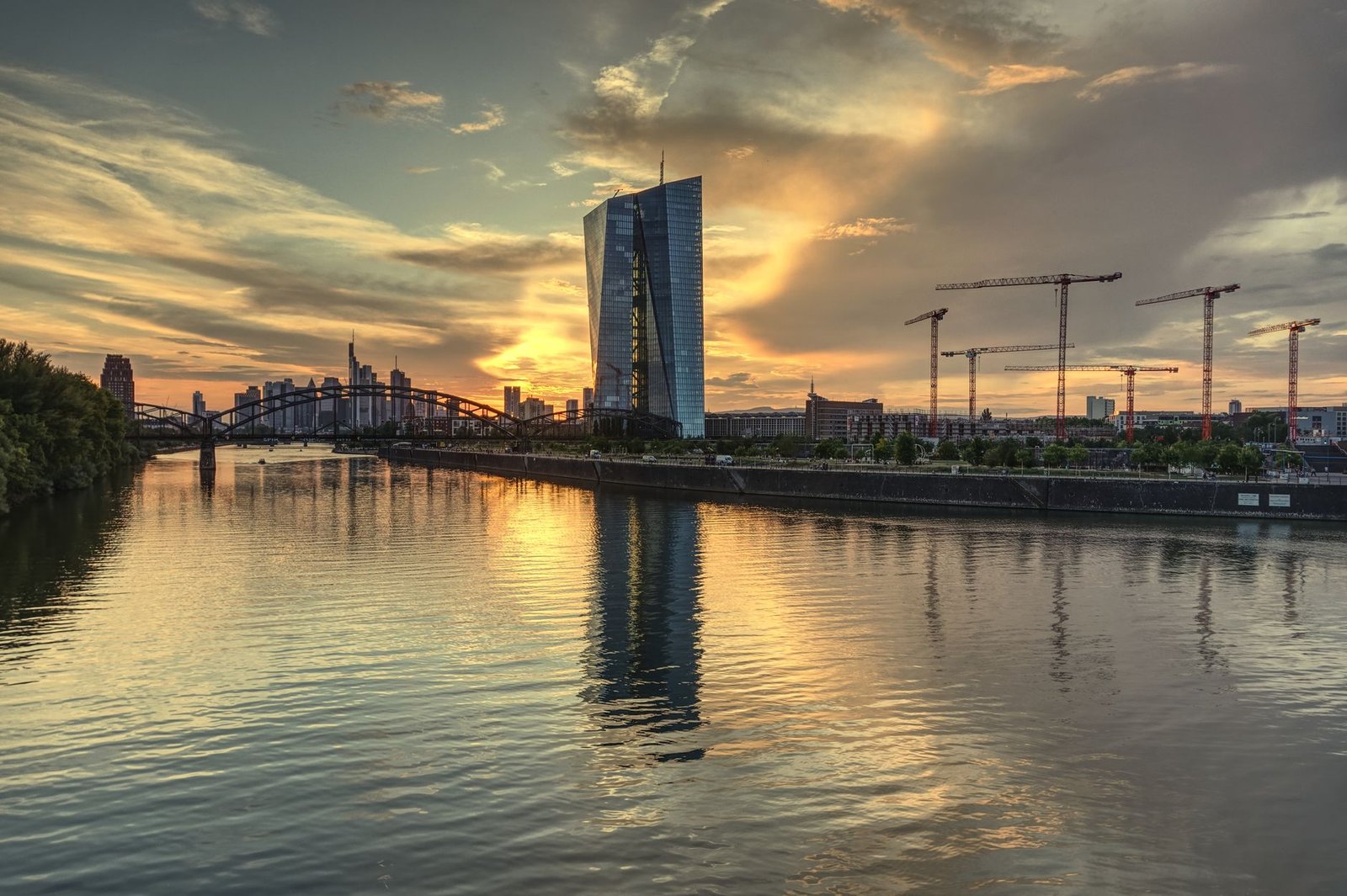 european central bank building — financial news