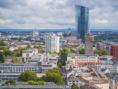 european central bank building — financial news