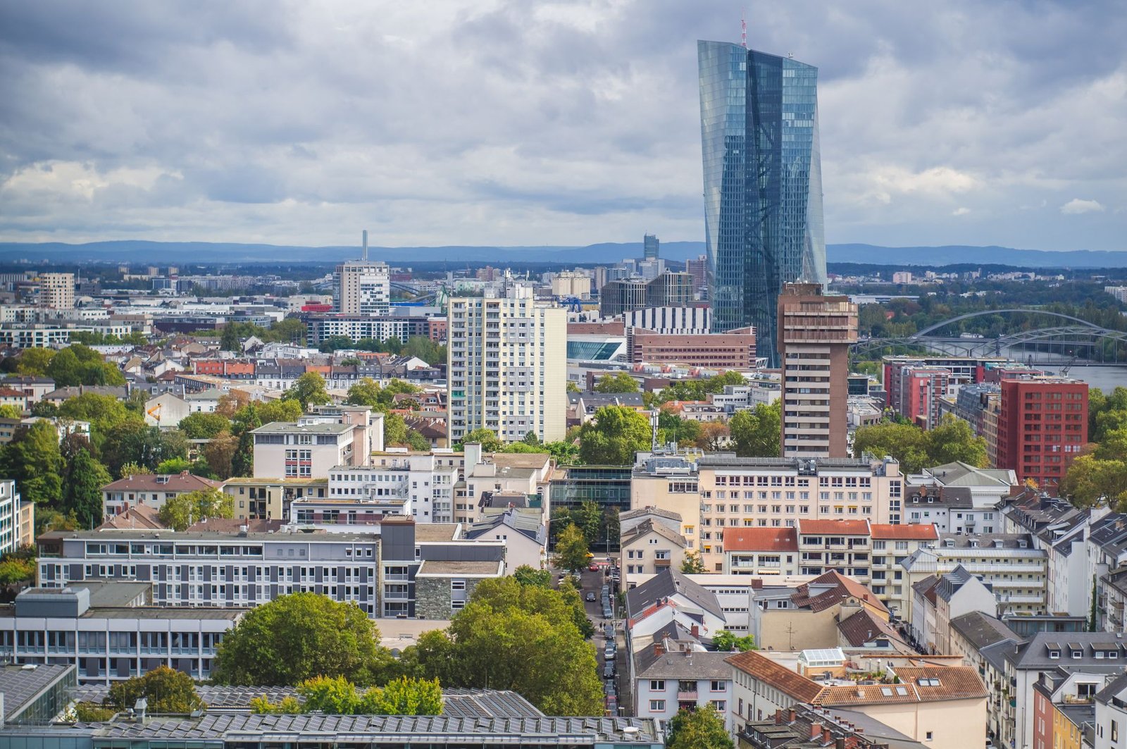 european central bank building — financial news