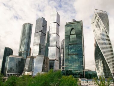 financial district skyscrapers — financial news