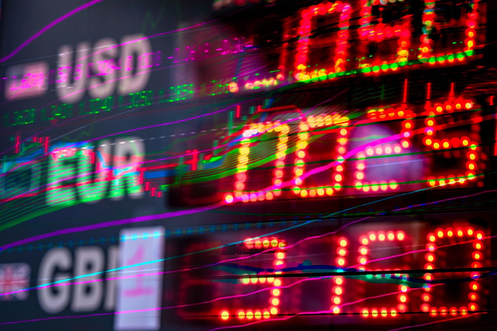 global stock exchange trading floor — financial news