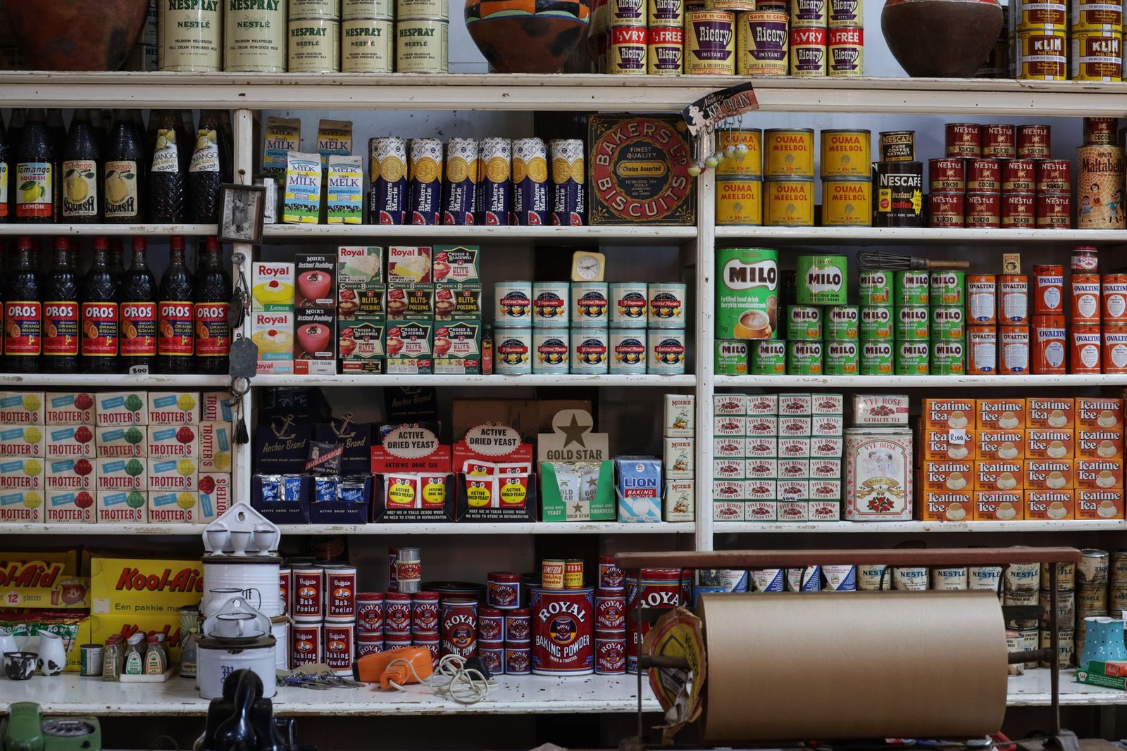 grocery store shelves — financial news