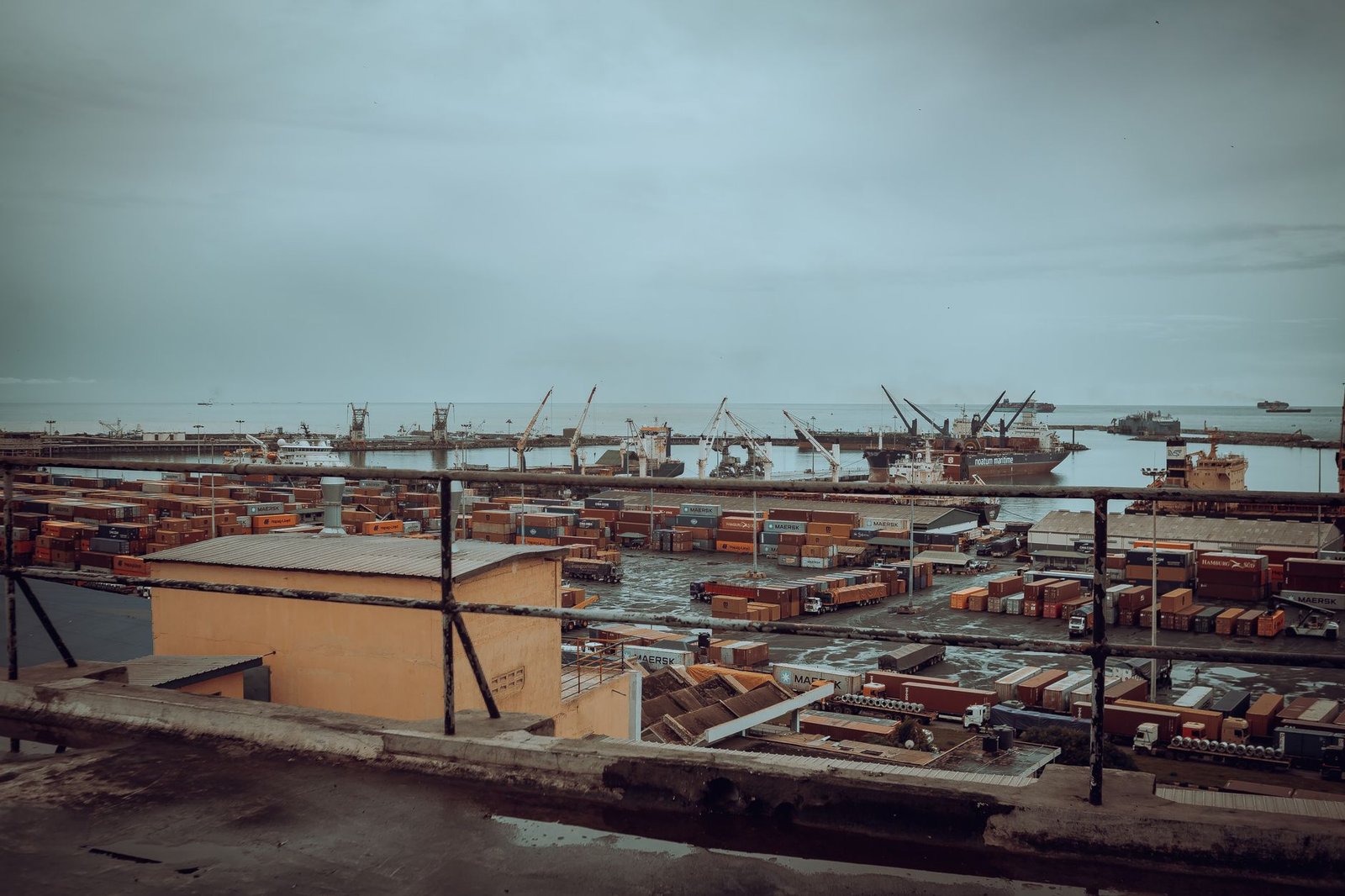 nigeria port shipping containers — financial news