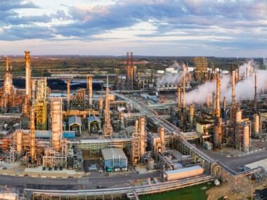 oil refinery pipeline — financial news