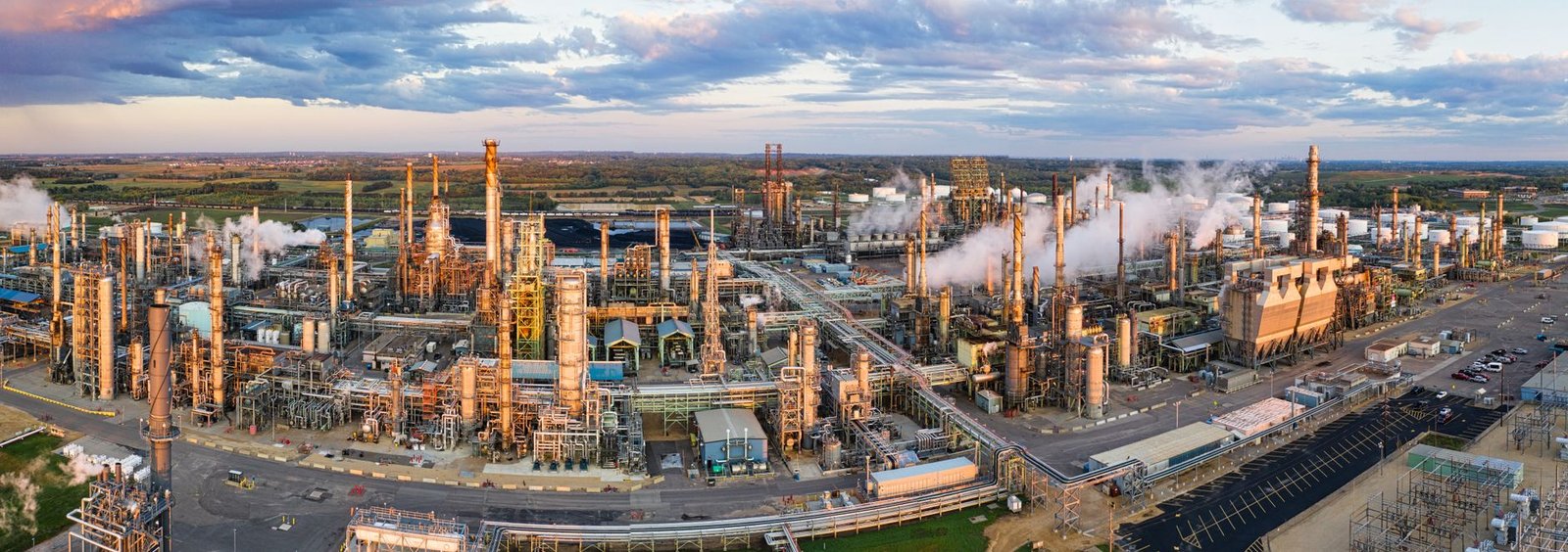 oil refinery pipeline — financial news