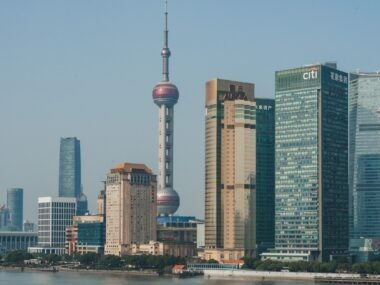 shanghai skyline financial district — financial news
