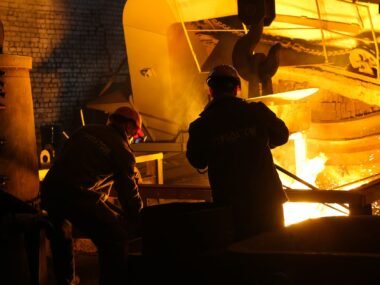 steel mill factory — financial news