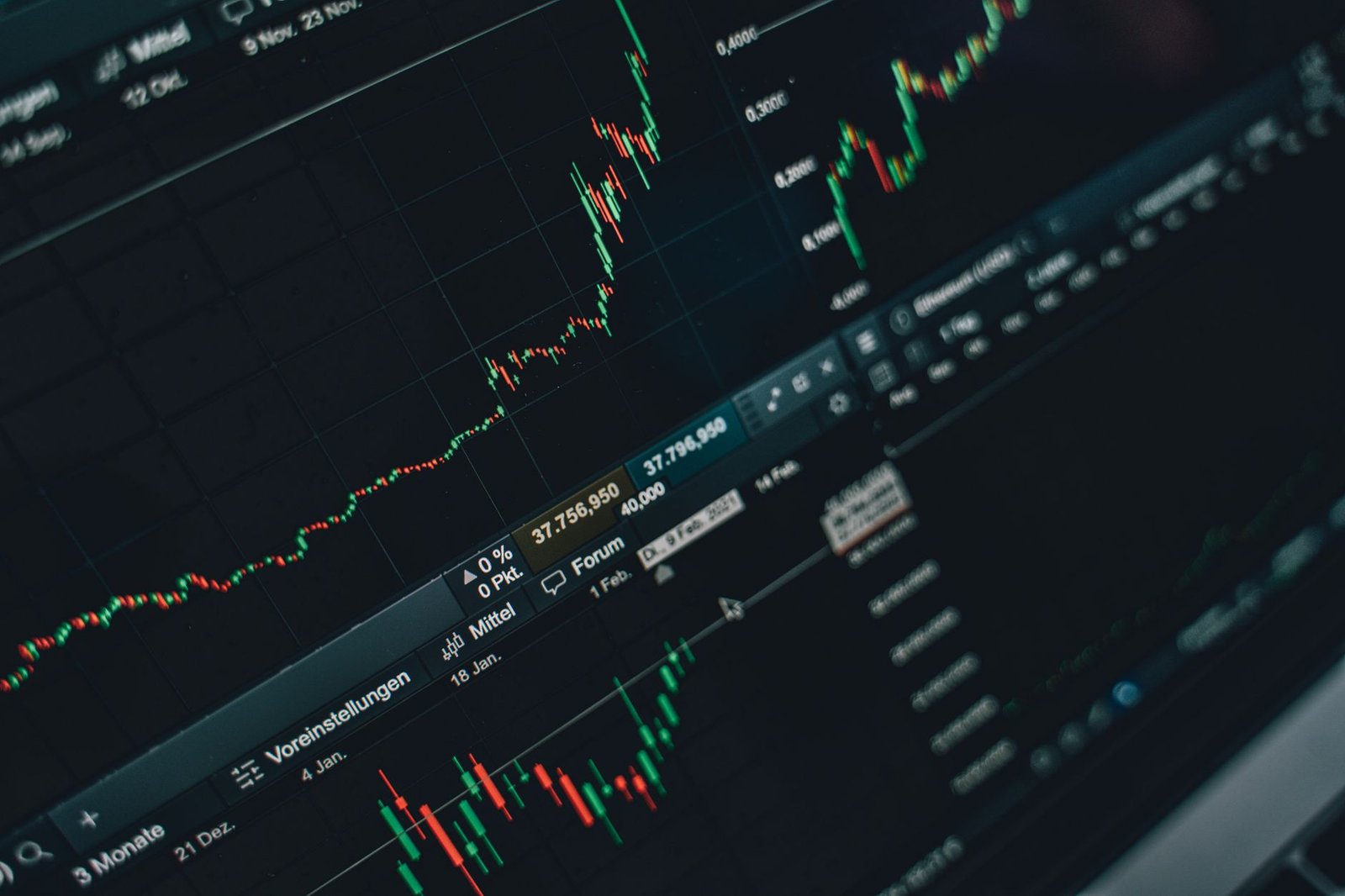 stock exchange floor — financial news