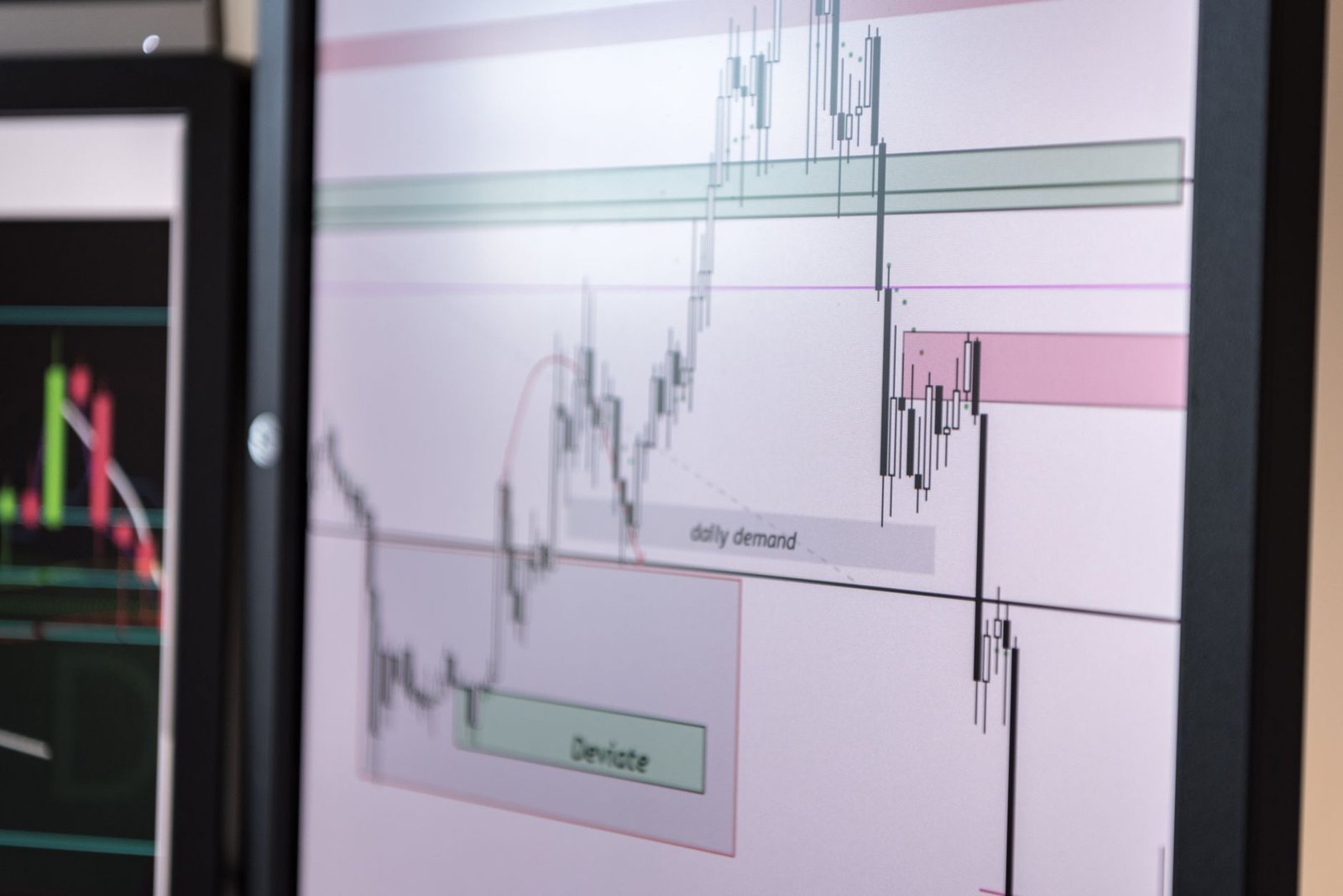 stock exchange trading floor — financial news