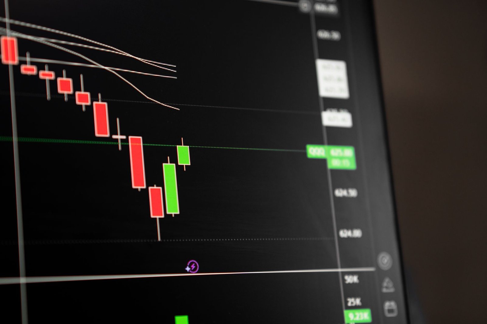 stock exchange trading floor — financial news