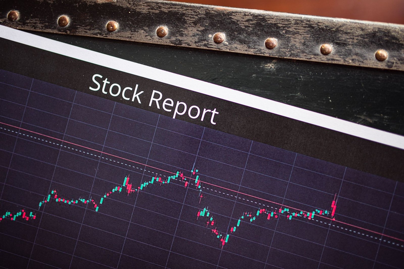 stock exchange trading floor — financial news