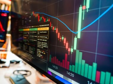 stock exchange trading floor — financial news