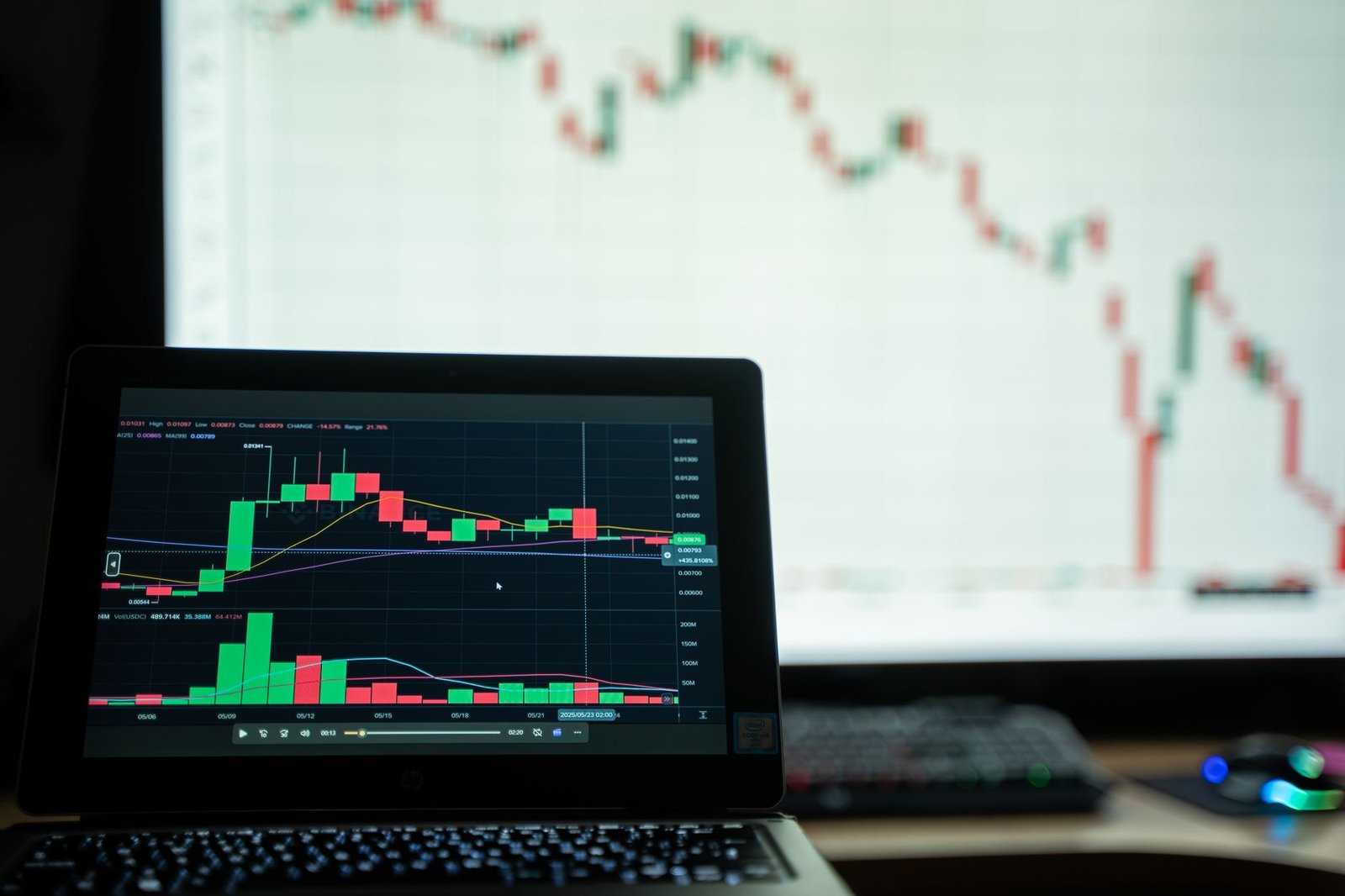 stock exchange trading floor — financial news