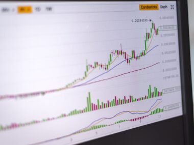 stock market screens — financial news