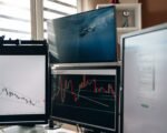 stock market screens — financial news