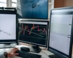 stock market screens — financial news