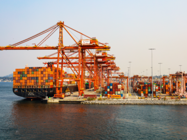 canada port shipping containers — financial news