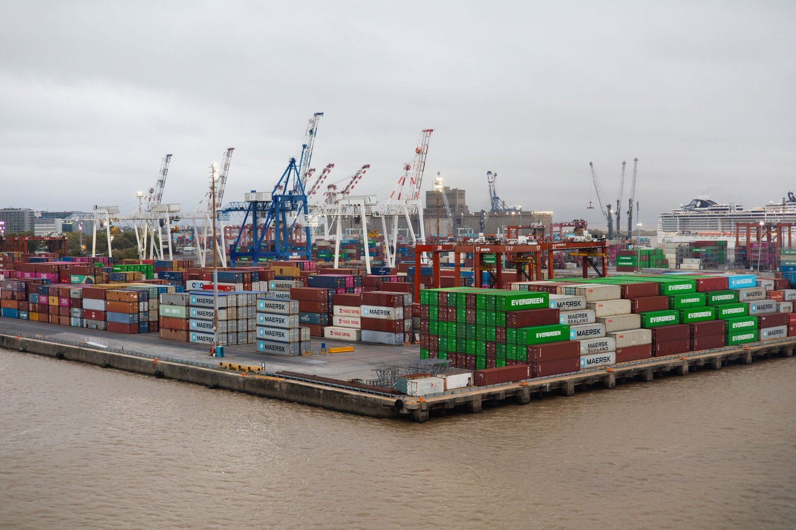 cargo shipping containers port — financial news