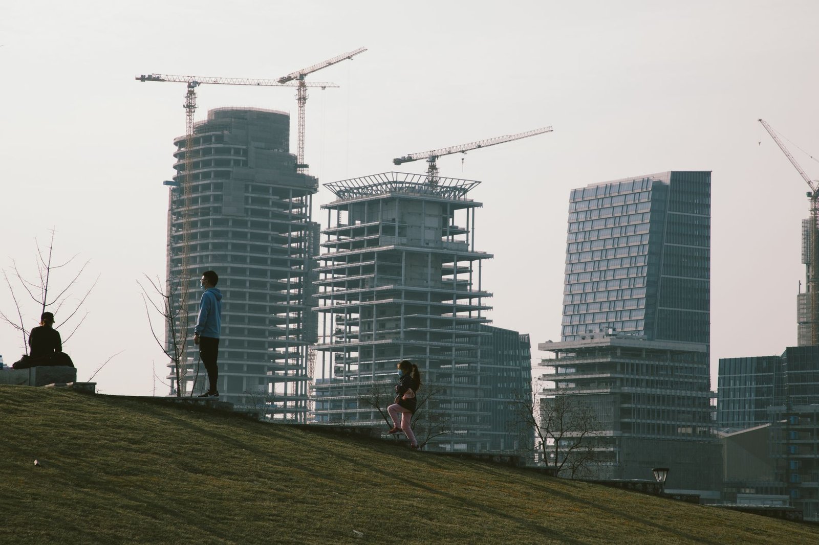 china city skyline construction — financial news