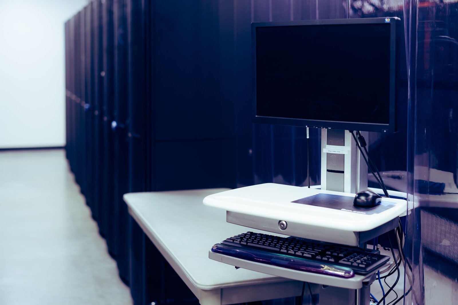 data center server room — financial news
