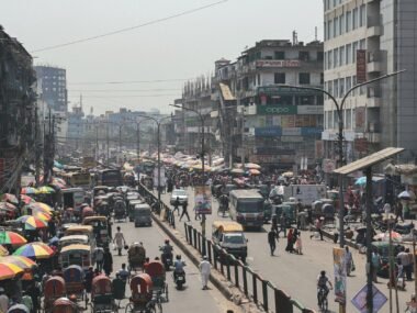 dhaka bangladesh city street — financial news